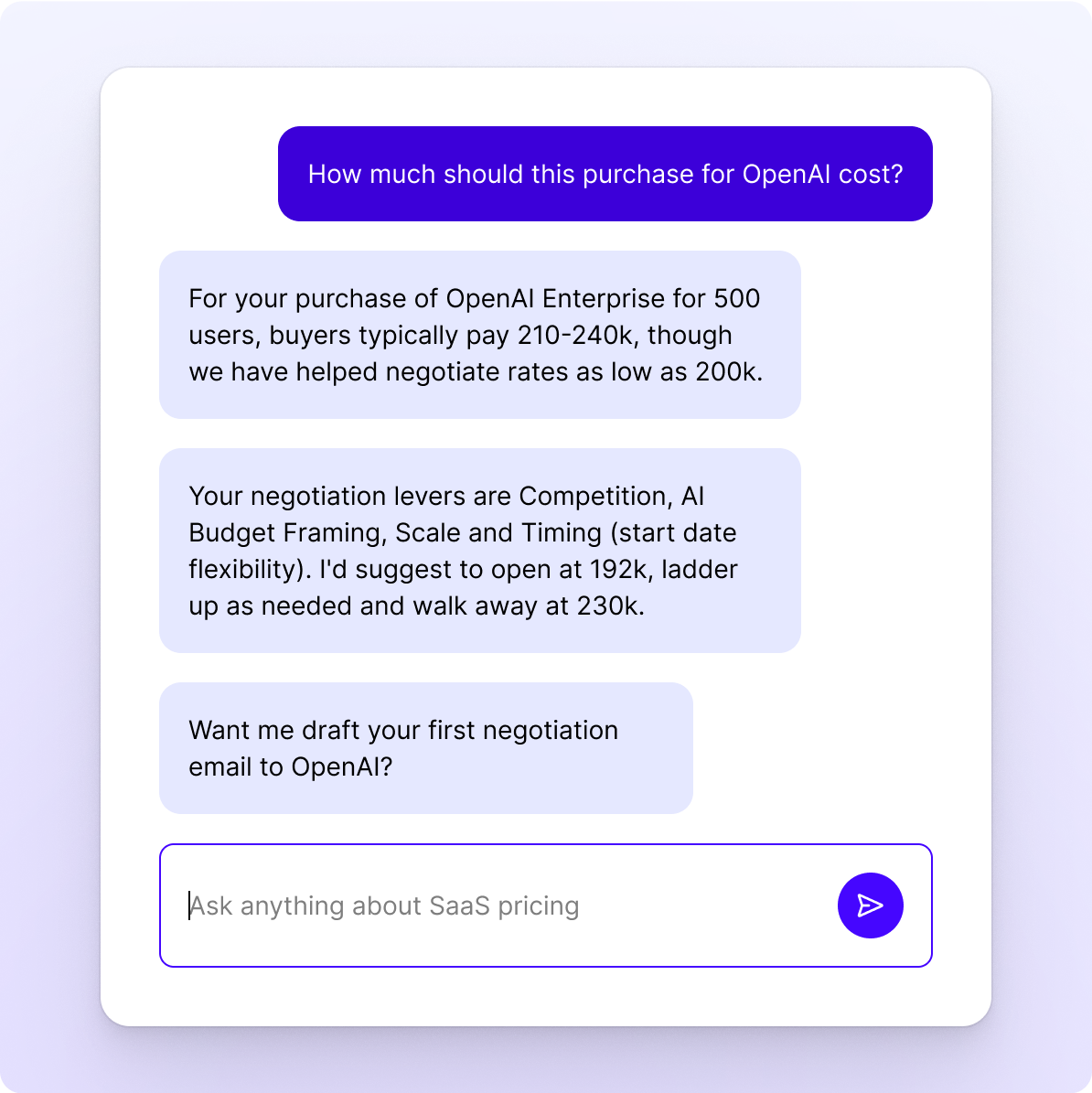 Use Vendr's pricing data to get the lowest possible price on any software product